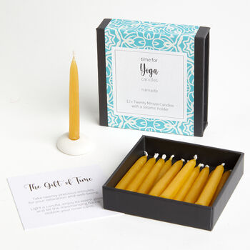 Time For Yoga Mini Candle Set, 3 of 9