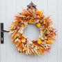 Colourful Autumn Dried Flower Wreath Making Kit, thumbnail 1 of 7
