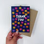 Colourful 'Thank You' Flower Card, thumbnail 4 of 6