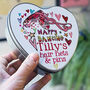 Personalised Dance Hair Nets And Pins Tin, thumbnail 1 of 4