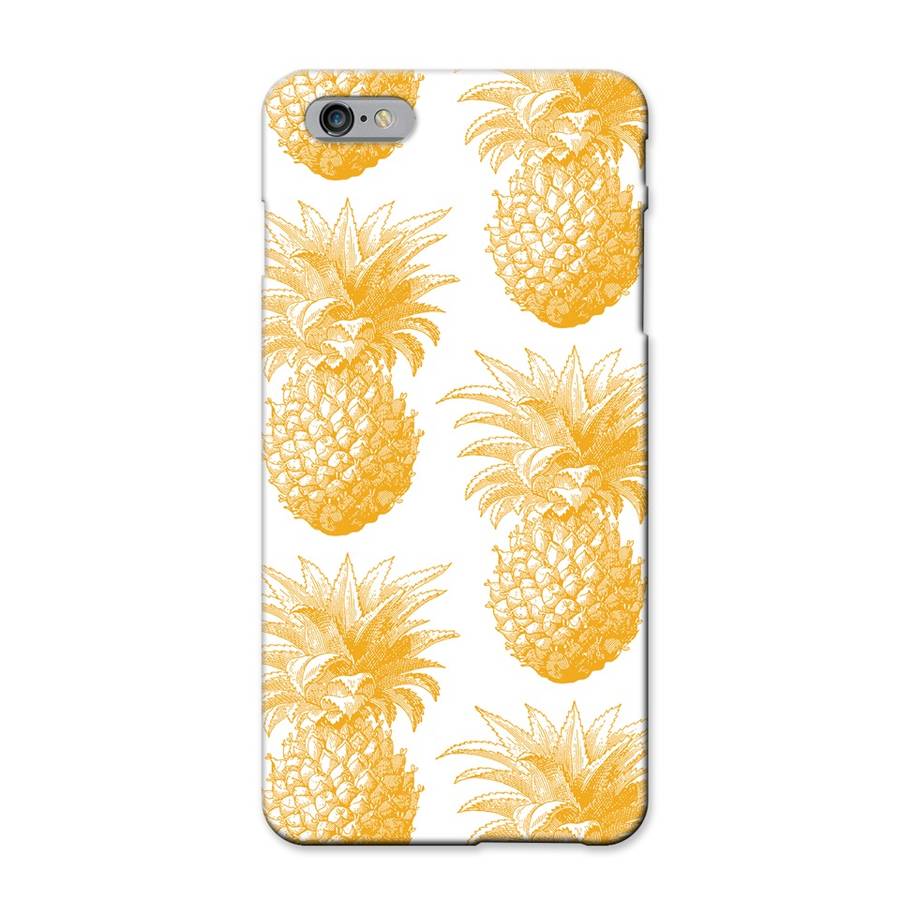 pineapple iphone six case by thornback & peel | notonthehighstreet.com