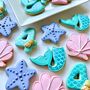 Mermaid Under The Sea Iced Biscuits/Set Of 12, thumbnail 4 of 4