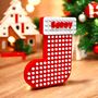 Personalised Lego Compatiblle Christmas Stocking, thumbnail 2 of 5