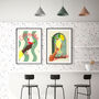 Pina Colada Tropical Cocktail Art Print, thumbnail 4 of 10