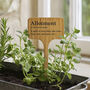 Allotment Definition Wooden Plant Marker | Inspirational Garden Accessory | Plant Sign | Thoughtful Gift For Gardener | Home Decor, thumbnail 1 of 2