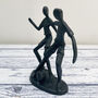 Pair Of Footballers Sculpture, thumbnail 4 of 4