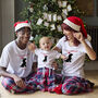 Personalised Dog Breed Family Christmas Pyjamas, thumbnail 1 of 5