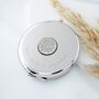90th Birthday 1934 Sixpence Coin Compact Mirror, thumbnail 1 of 8
