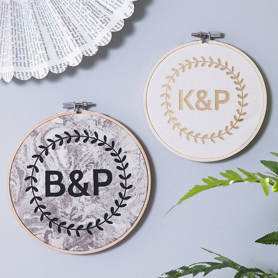 Personalised Couples Wall Art By Clouds and Currents