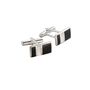 Personalised Black Onyx And Mother Of Pearl Cufflinks, thumbnail 4 of 6