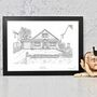 Personalised House Portrait Line Drawings, thumbnail 10 of 10