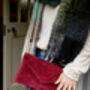 Personalised Clutch Suede Clutch Bag, thumbnail 2 of 3