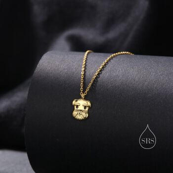 Schnauzer Dog Pendant Necklace In Sterling Silver, 3 of 11