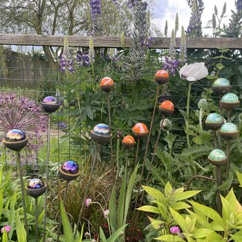 Stylish Cluster Of Five Marbles For Garden, 2 of 10