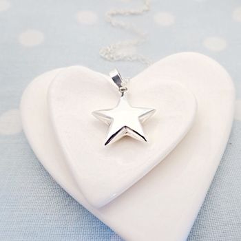 Sterling Silver Star Necklace, 2 of 5