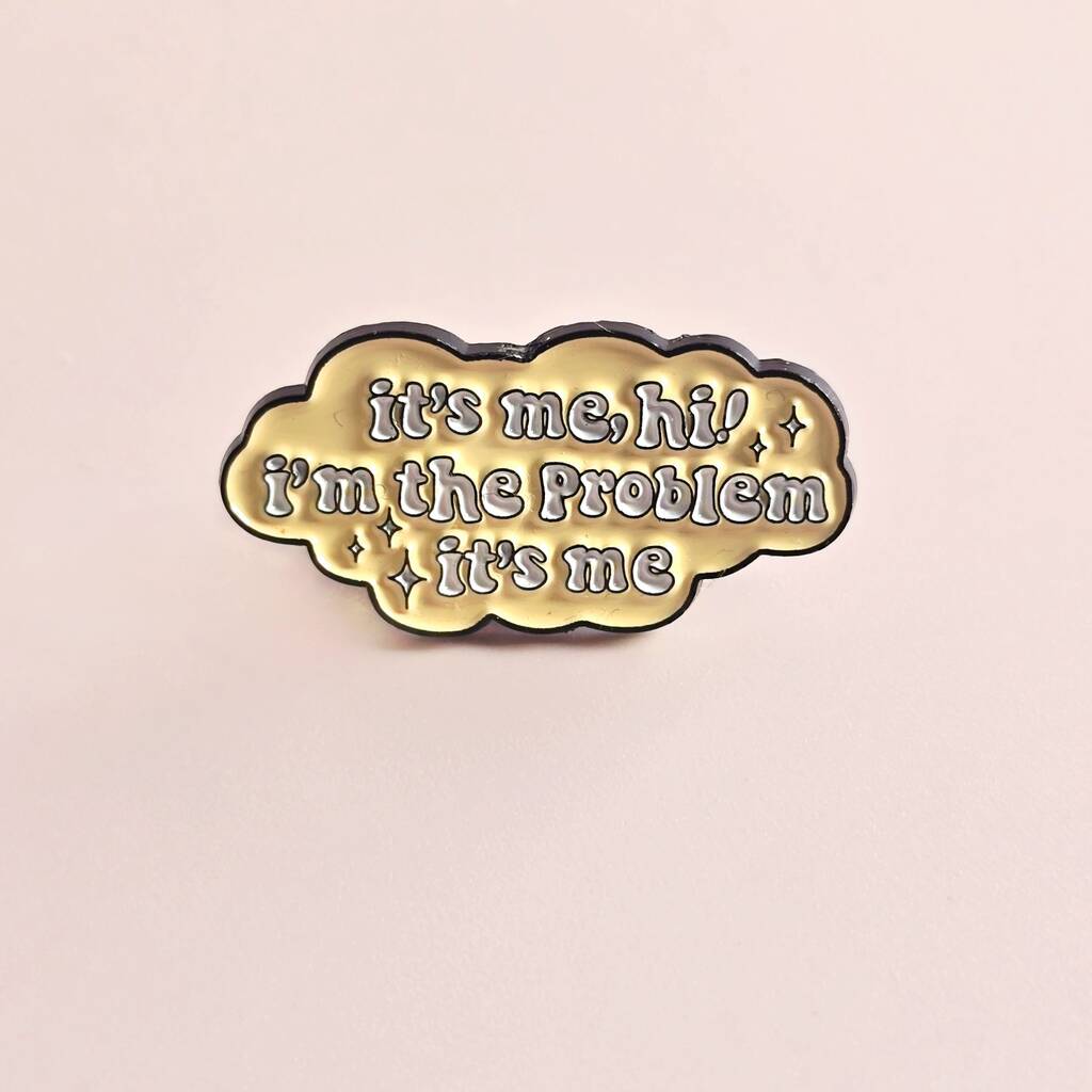 It’s Me Hi Cloud Enamel Pin Inspired By Taylor Swift, 1 of 4