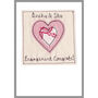 Personalised Love Heart Romance Or Anniversary Card, thumbnail 8 of 12