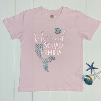 Personalised Mermaid T Shirt By Lovetree Design