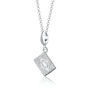 Custard Cream Necklace, Sterling Silver Or Gold Plated, thumbnail 2 of 10