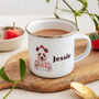 Festive Panda In A Jumper Personalised Christmas Mug, thumbnail 1 of 4