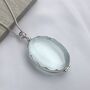 Engraved Locket Necklace 40th Birthday Gift, thumbnail 5 of 7