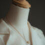 'Alitaptap' Hoop Pearl Pendant Necklace, thumbnail 5 of 8