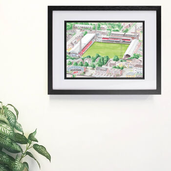 Brentford Fc Griffin Park Stadium Art Print, 2 of 3