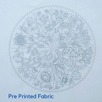 A Year Inspired By William Morris Hand Embroidery Kit, 7 of 7