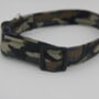 Green Camouflage Dog Collar, thumbnail 5 of 7
