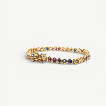 Rainbow Tennis Bracelet, 5 of 7