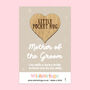 Mother Of The Groom Little Pocket Hug – Wedding Thank You Keepsake, thumbnail 1 of 3