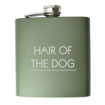 Hair Of The Dog Hip Flask, 2 of 12