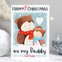 Bear 1st Christmas Card As Mummy Daddy, thumbnail 6 of 9