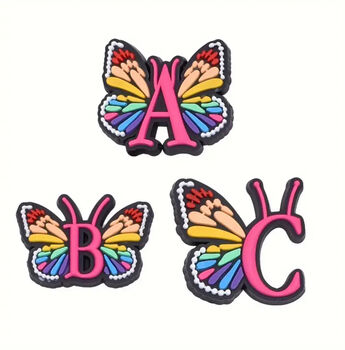 Personalised Easter Baskets, Bunny Rabbit And Alphabet Name Letter Charm, 3 of 5