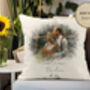 Personalised Wedding Anniversary Photo Cushion, thumbnail 2 of 2