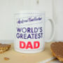 Personalised 'World's Greatest' Mug, thumbnail 3 of 3