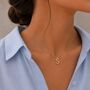 Pearl Initial Necklace, thumbnail 1 of 6