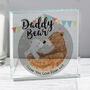 Personalised Daddy Bear Crystal Token, thumbnail 4 of 4