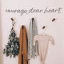 Wire Wall Words 'Courage Dear Heart', thumbnail 1 of 2