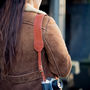 Personalised Retro Leather Camera Strap, thumbnail 9 of 11