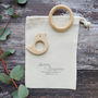 Wooden Baby Bird And Teether Set, thumbnail 3 of 5