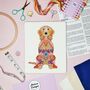 Mandala Dog Cross Stitch Kit, thumbnail 1 of 9