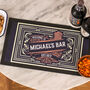 Personalised Brewery Bar Runner Gift For Dad's Home Bar, thumbnail 1 of 7