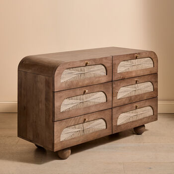 Compton Chest Of Six Drawers, 5 of 7