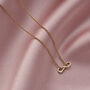 9ct Gold Infinity Necklace, thumbnail 5 of 10