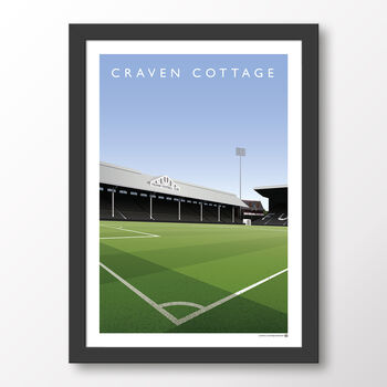 Fulham Fc Craven Cottage J. Haynes Stand Poster, 7 of 7