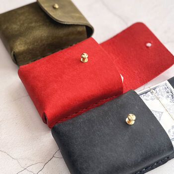 Handmade Leather Games Playing Cards Holder, 6 of 7