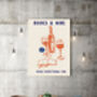 Wine And Books Typography Art Print, thumbnail 3 of 3