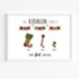 Personalised Christmas Stocking Print, thumbnail 2 of 6