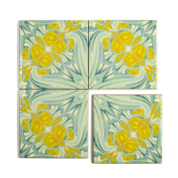 Yellow Gold William Morris Tile, 6 of 11